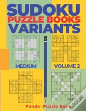 Capa do artigo Sudoku Variants Puzzle Books Medium - Volume 2