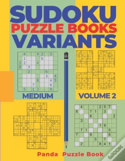 Capa do artigo Sudoku Variants Puzzle Books Medium - Volume 2