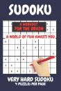 Sudoku Very Hard Expert Level Compact Book Fits In Your Bag 4 Puzzles Per Page - Preview