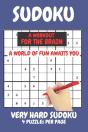 Sudoku Very Hard Expert Level Compact Book Fits In Your Bag 4 Puzzles Per Page - Preview