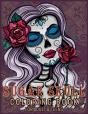 Sugar Skull Coloring Book For Adults $ Teens - Preview