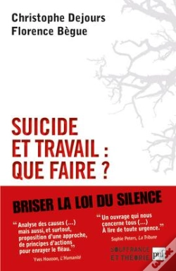Capa do artigo Suicide Et Travail : Que Faire ?