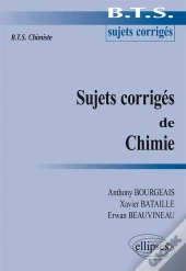 Sujets Corrigés De Chimie - Bts Chimiste