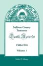 Sullivan County, Tennessee, Death Record - Preview