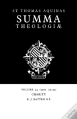 Capa do artigo Summa Theologiae: Volume 34, Charity