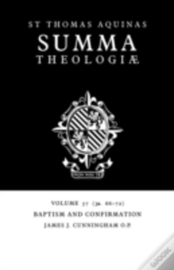 Capa do artigo Summa Theologiae: Volume 57, Baptism And Confirmation