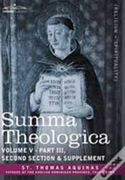 Capa do artigo Summa Theologica, Volume 5 (Part Iii, Second Section & Supplement)