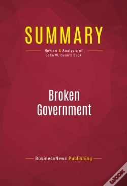 Capa do artigo Summary: Broken Government