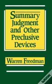 Summary Judgment And Other Preclusive Devices