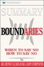 Summary Of Boundaries - Preview