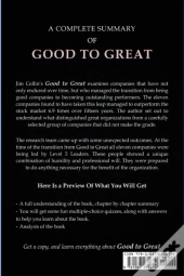 Summary Of Good To Great