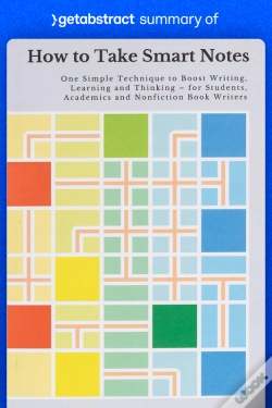 Capa do artigo Summary Of How To Take Smart Notes By Sönke Ahrens