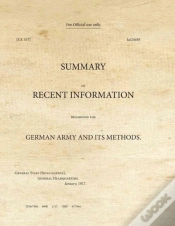 Capa do artigo Summary Of Recent Information Regarding The German Army And Its Methods