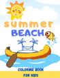 Summer Beach Coloring Book For Kids - Preview