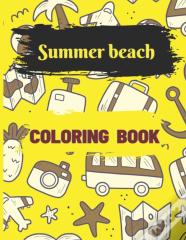 Summer Beach Coloring Book