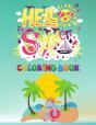 Summer Beach Coloring Book - Preview