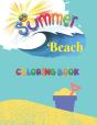 Summer Beach Coloring Book - Preview