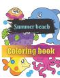 Summer Beach Coloring Book - Preview