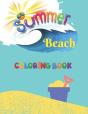 Summer Beach Coloring Book - Preview