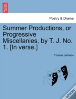 Capa do artigo Summer Productions, Or Progressive Misce