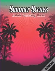 Summer Scenes Coloring Book