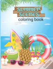 Summer Scenes Coloring Book