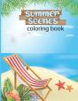 Summer Scenes Coloring Book - Preview