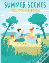Summer Scenes Coloring Book