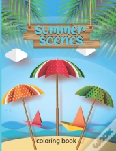 Summer Scenes Coloring Book