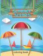 Summer Scenes Coloring Book - Preview