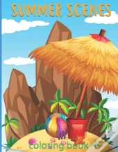 Summer Scenes Coloring Book