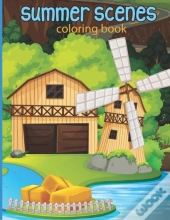 Summer Scenes Coloring Book