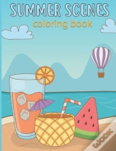 Summer Scenes Coloring Book