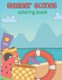 Summer Scenes Coloring Book - Preview