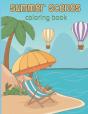Summer Scenes Coloring Book - Preview