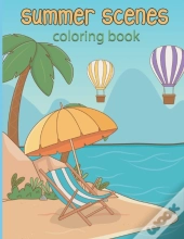 Summer Scenes Coloring Book