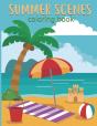 Summer Scenes Coloring Book - Preview