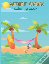 Summer Scenes Coloring Book