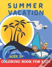 Capa do artigo Summer Vacation Coloring Book For Kids Ages 2+.