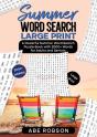 Summer Word Search Large Print - Preview
