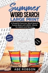 Summer Word Search Large Print