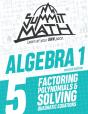 Summit Math Algebra 1 Book 5: Factoring - Preview