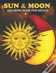 Sun & Moon Coloring Book For Adults