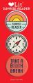 Sunrise Reader 3-Button Assortment