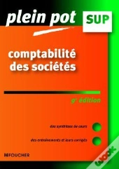 Sup ; Comptabilité Des Sociétés (9e Édition)
