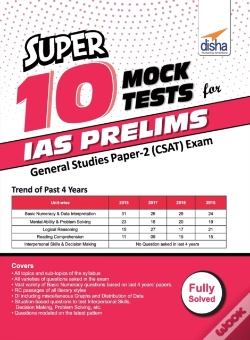 Capa do artigo Super 10 Mock Tests For Ias Prelims Gene