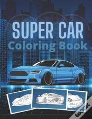 Super Car Coloring Book