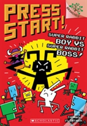 Capa do artigo Super Rabbit Boy Vs. Super Rabbit Boss!: A Branches Book (Press Start! #4)