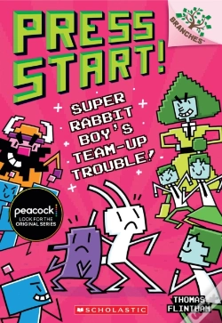 Capa do artigo Super Rabbit Boy'S Team-Up Trouble!: A Branches Book (Press Start! #10)