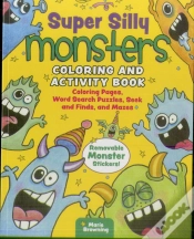 Capa do artigo Super Silly Monsters Coloring And Activity Book